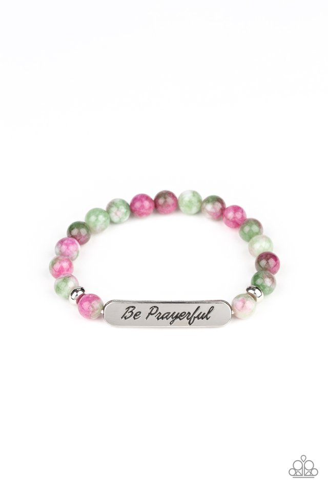 Be Prayerful - Purple - Paparazzi Bracelet Image