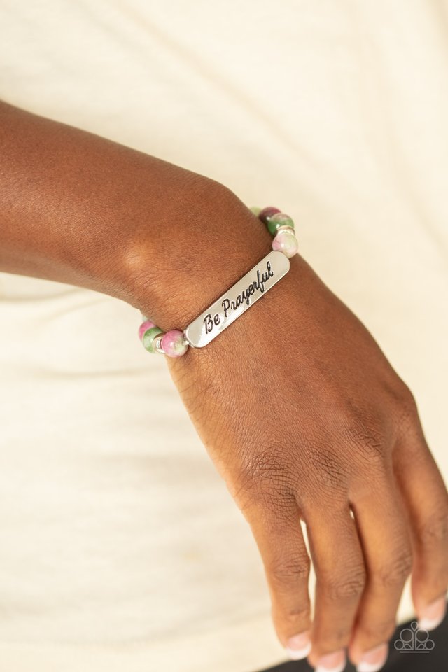 Be Prayerful - Purple - Paparazzi Bracelet Image