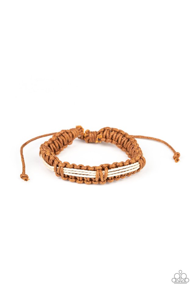 Urban Outing - Brown - Paparazzi Bracelet Image