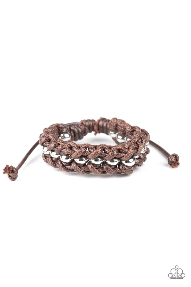 Motor Pool - Brown - Paparazzi Bracelet Image