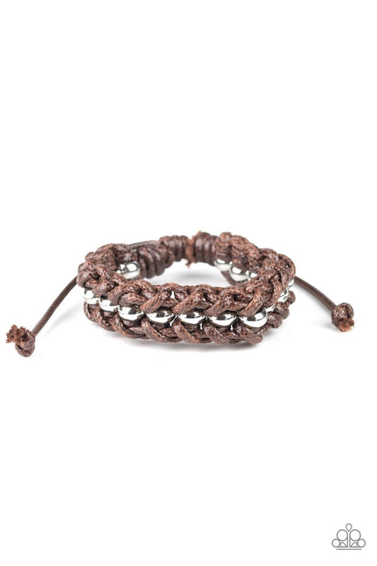 Motor Pool - Brown - Paparazzi Bracelet Image