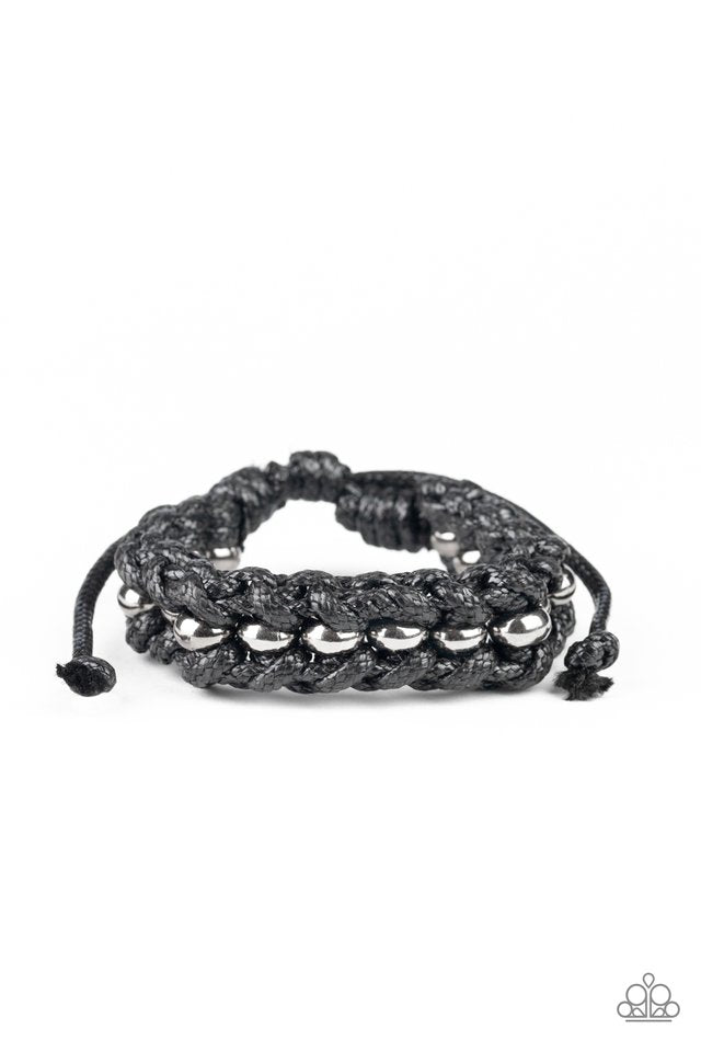 Motor Pool - Black - Paparazzi Bracelet Image