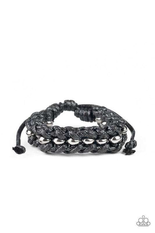 Motor Pool - Black - Paparazzi Bracelet Image