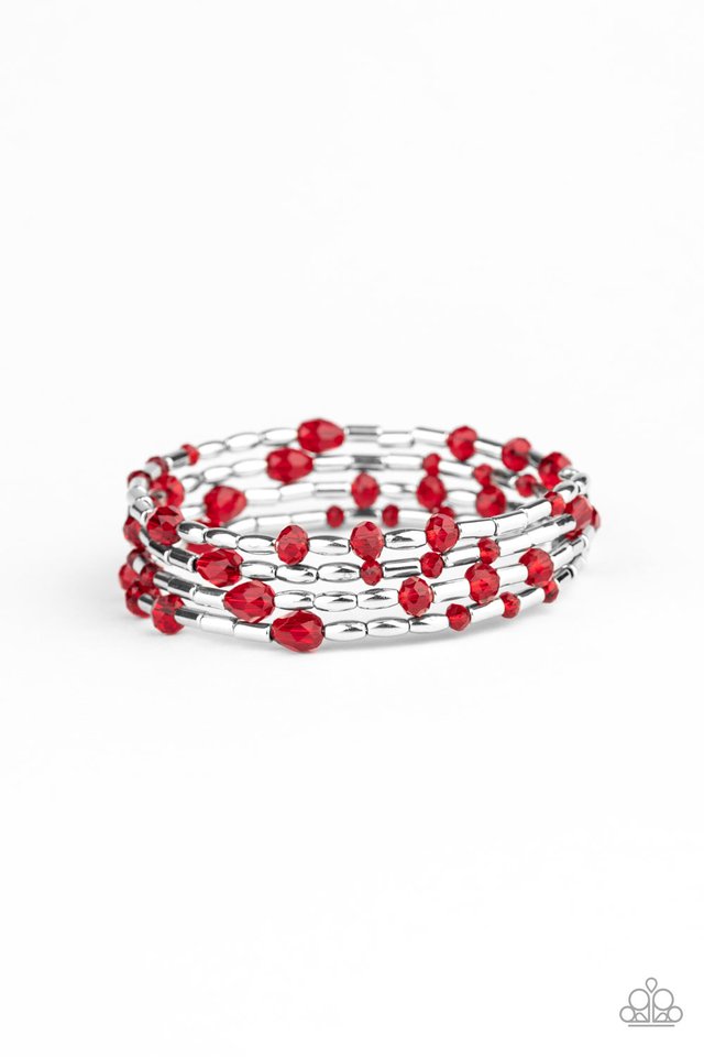 Regal Remix - Red - Paparazzi Bracelet Image
