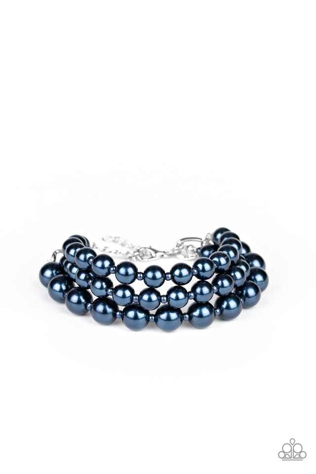 Total PEARL-fection - Blue - Paparazzi Bracelet Image