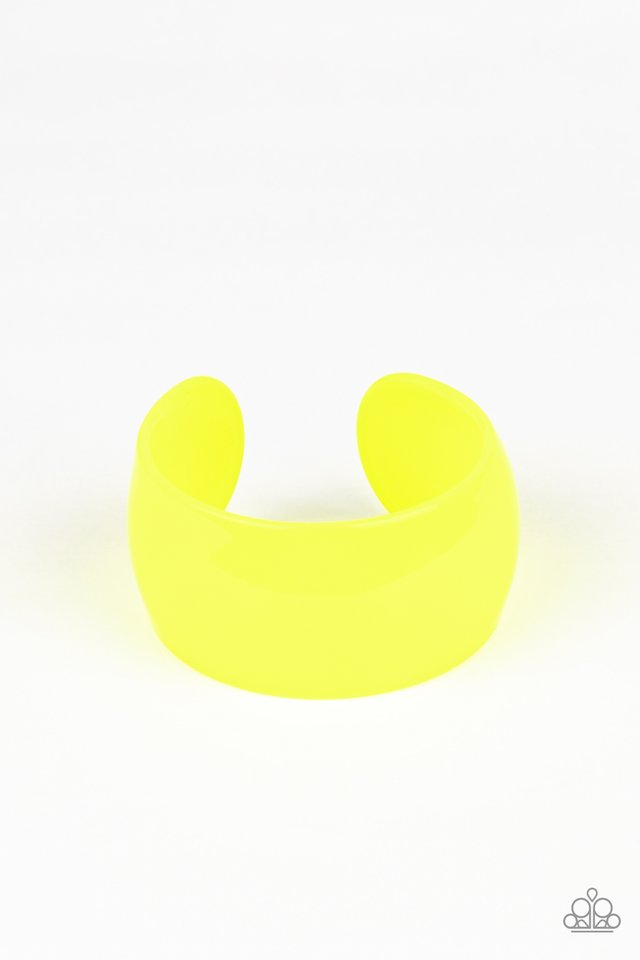 Fluent in Flamboyance - Yellow - Paparazzi Bracelet Image