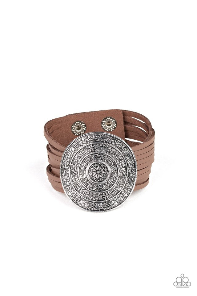 Treasure Quest - Brown - Paparazzi Bracelet Image
