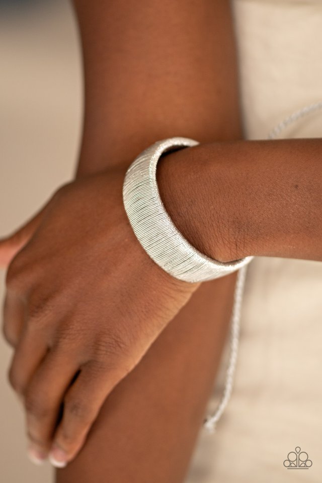 In a Flash - Silver - Paparazzi Bracelet Image