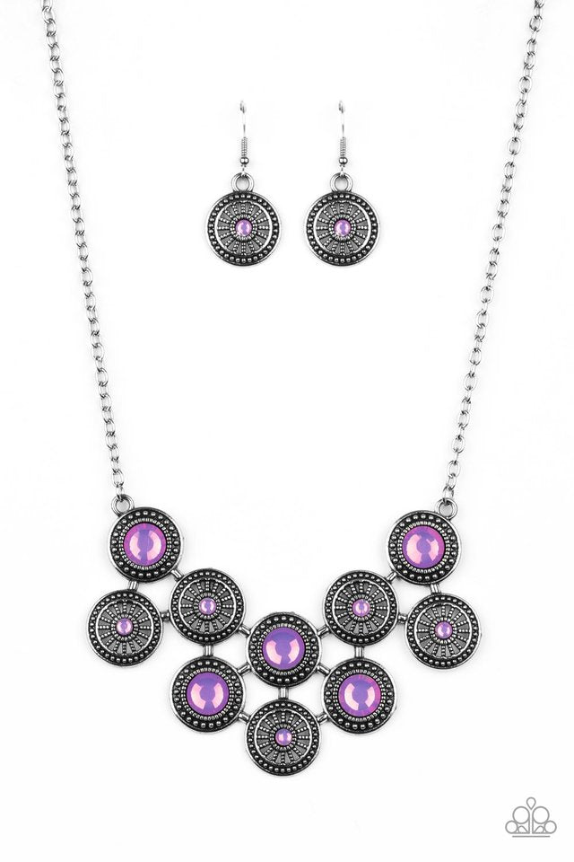 Whats Your Star Sign? - Purple - Paparazzi Necklace Image