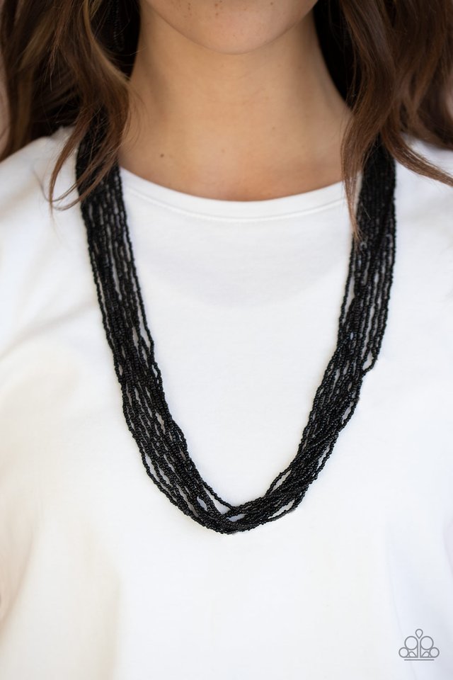 Congo Colada - Black - Paparazzi Necklace Image