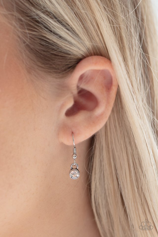 Locked in Love - Blue - Paparazzi Necklace Image