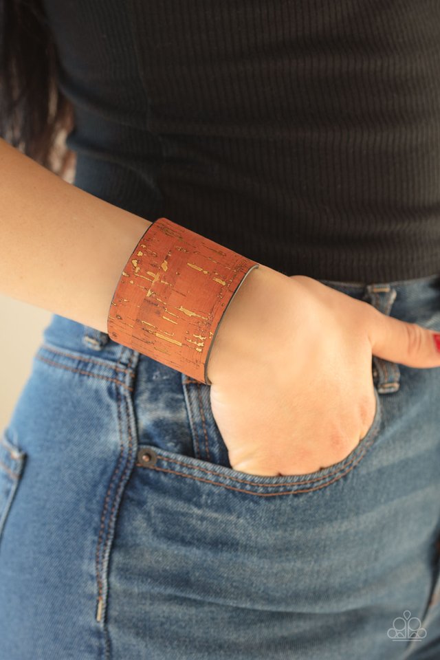 Up To Scratch - Orange - Paparazzi Bracelet Image