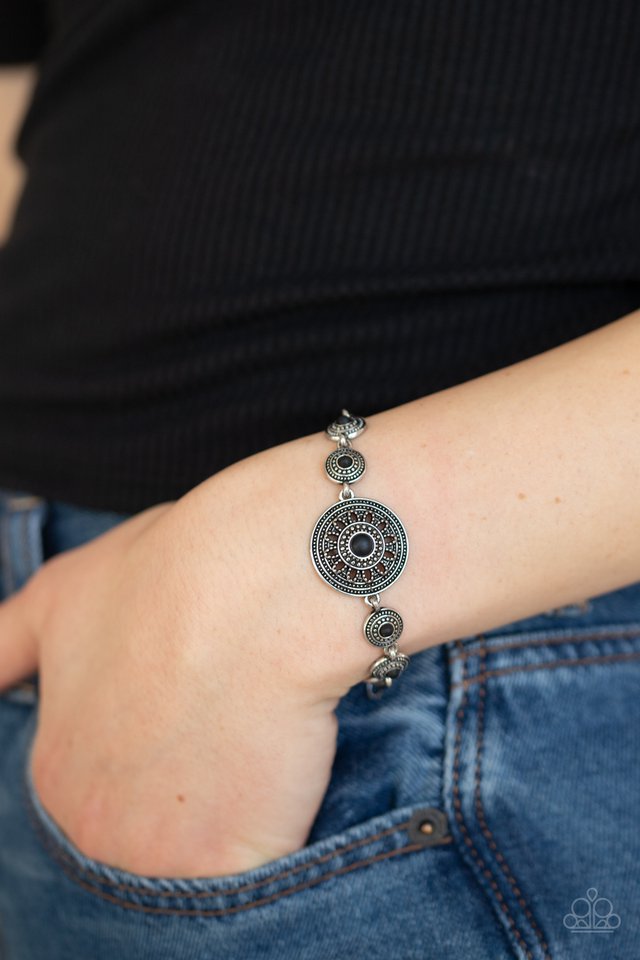 Rustic Renegade - Black - Paparazzi Bracelet Image