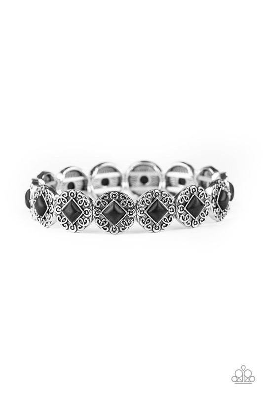Desert Dilemma - Black - Paparazzi Bracelet Image