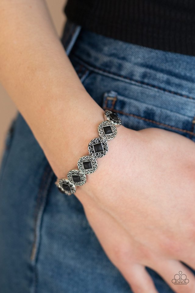 Desert Dilemma - Black - Paparazzi Bracelet Image