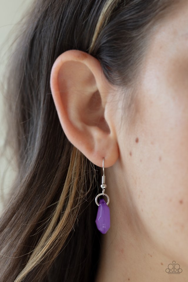 Rio Rainfall - Purple - Paparazzi Necklace Image