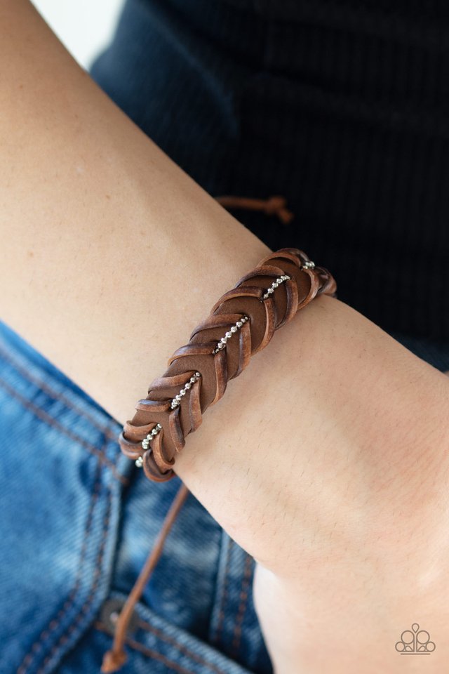 Rugged Rancher - Brown - Paparazzi Bracelet Image