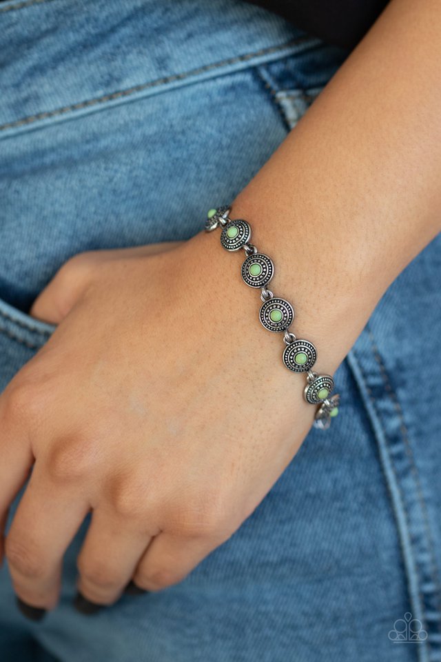 Cactus Paradise - Green - Paparazzi Bracelet Image