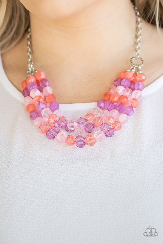Summer Ice - Multi - Paparazzi Necklace Image
