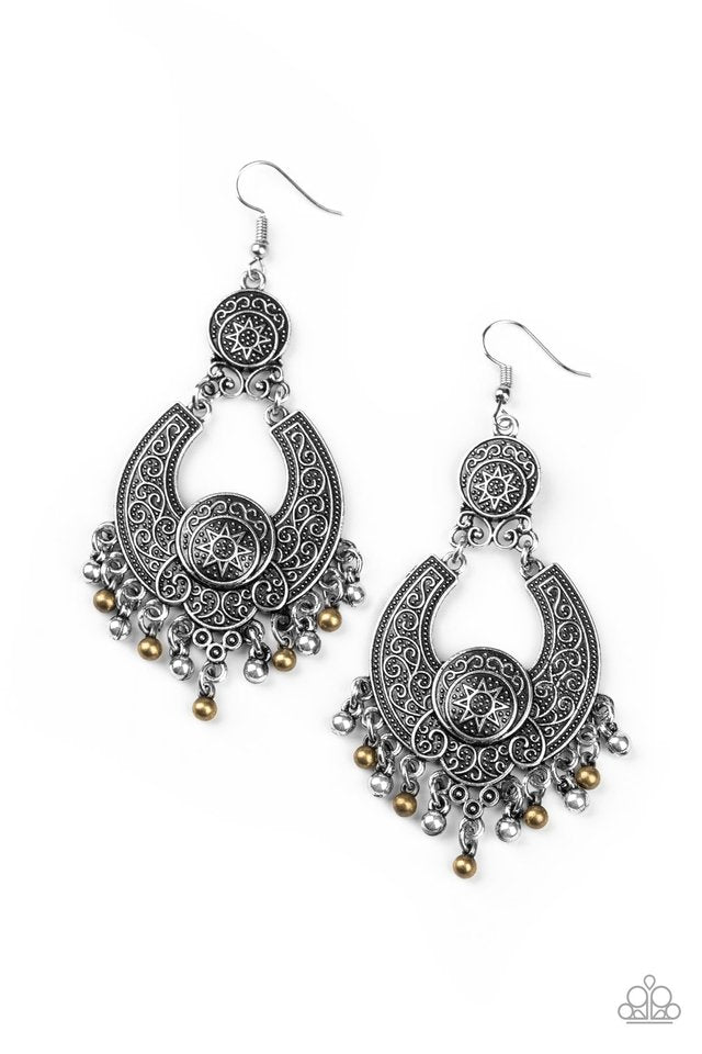 Sunny Chimes - Multi - Paparazzi Earring Image