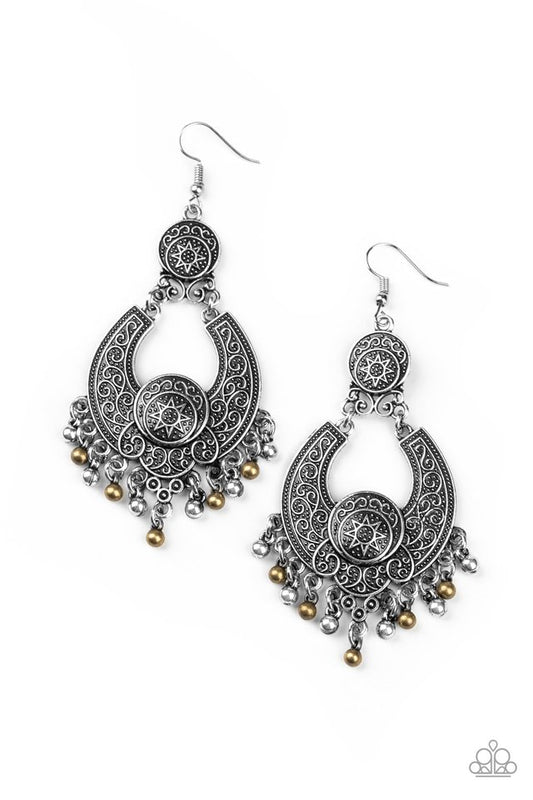 Sunny Chimes - Multi - Paparazzi Earring Image