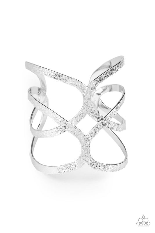 Crossing The Finish Line - Silver - Paparazzi Bracelet Image