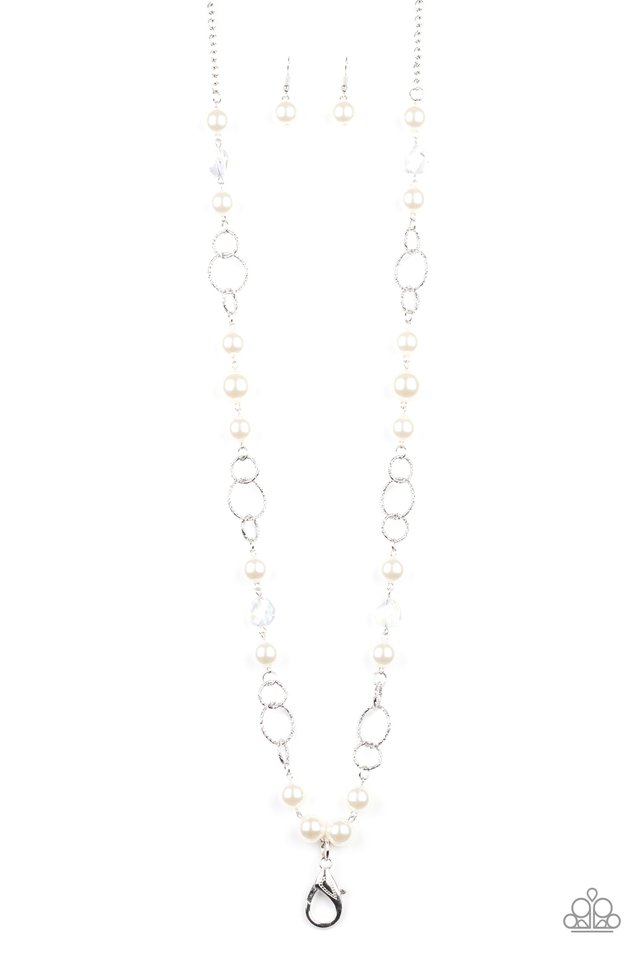 Prized Pearls - White - Paparazzi Necklace Image
