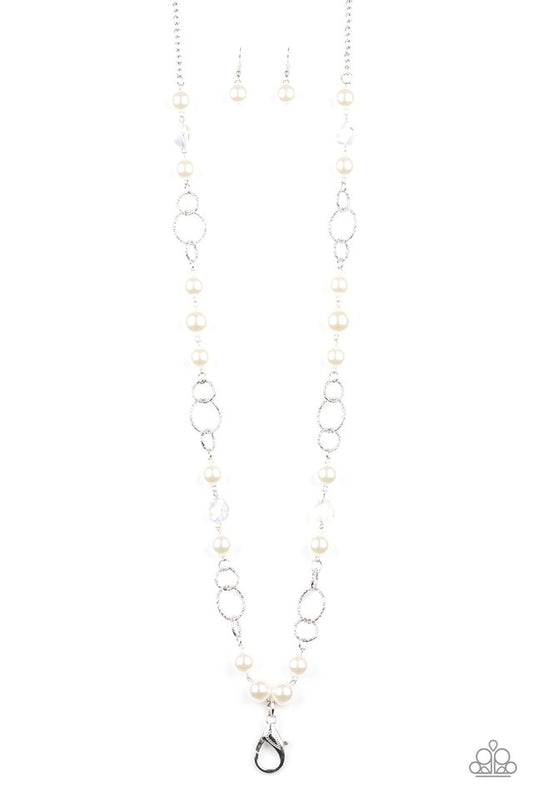 Prized Pearls - White - Paparazzi Necklace Image