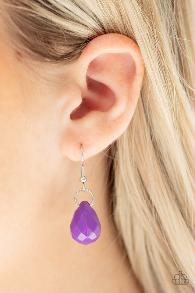 Serenely Scattered - Purple - Paparazzi Necklace Image