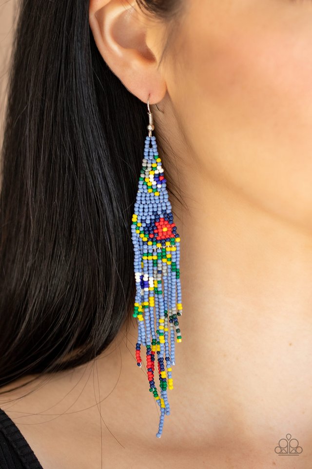 Beaded Gardens - Multi - Paparazzi Earring Image