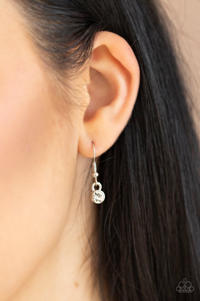 Secret Shimmer - Yellow - Paparazzi Necklace Image