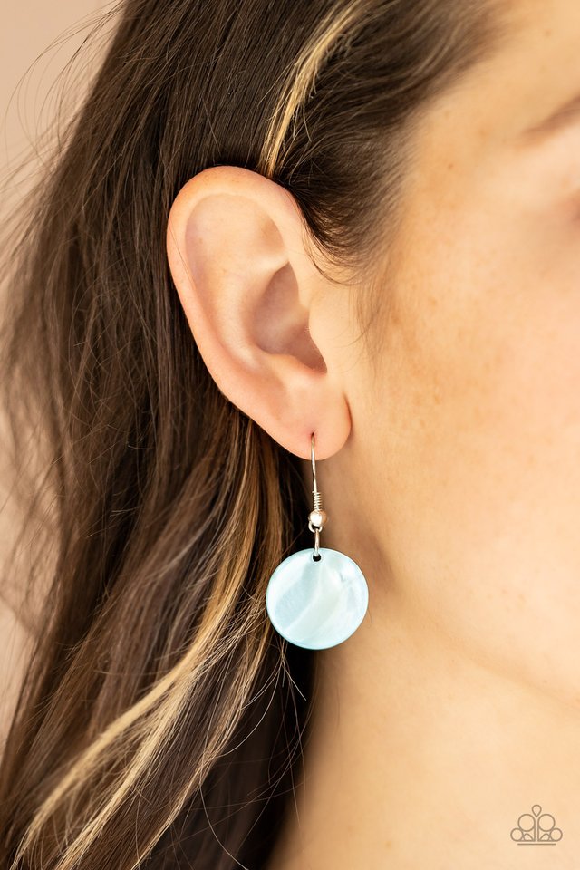 A Top-SHELLer - Blue - Paparazzi Necklace Image