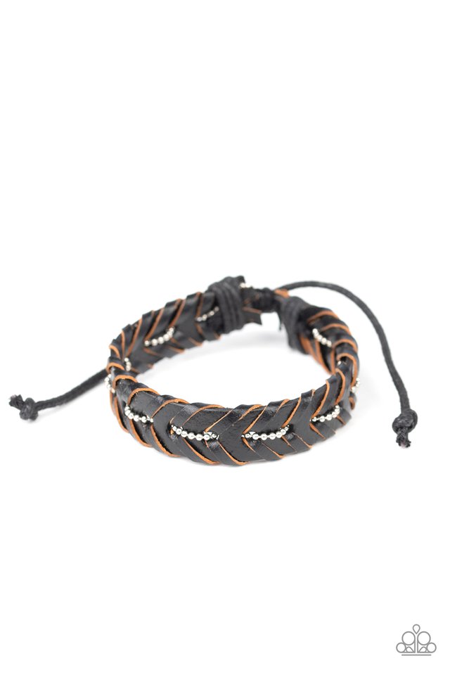Rugged Rancher - Black - Paparazzi Bracelet Image