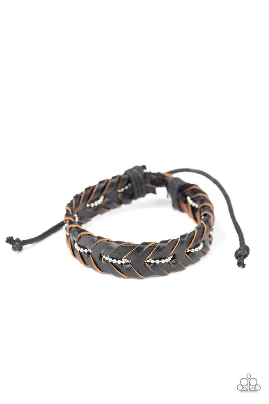 Rugged Rancher - Black - Paparazzi Bracelet Image
