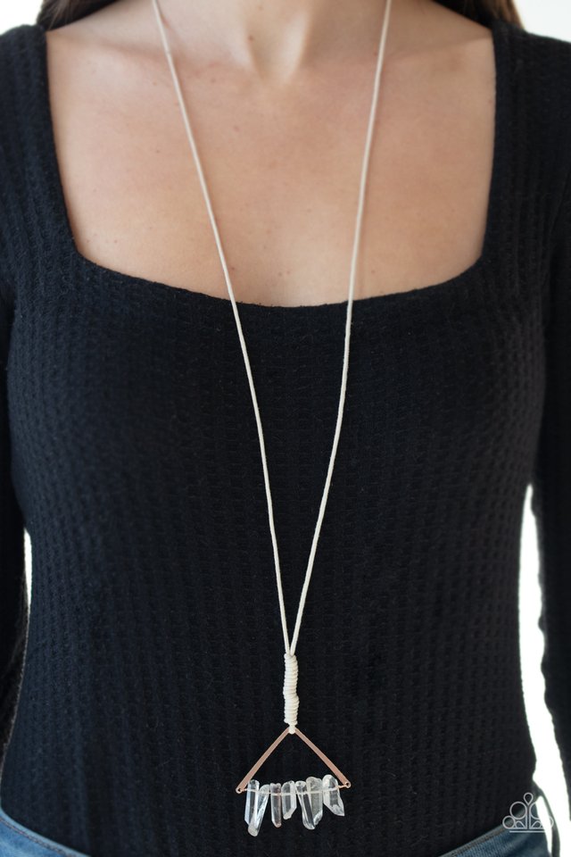 Raw Talent - Rose Gold - Paparazzi Necklace Image