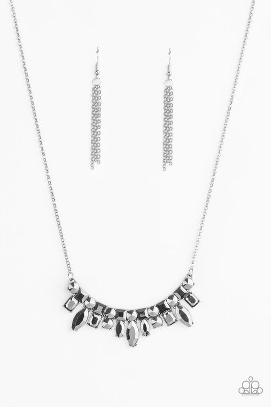 Wish Upon a ROCK STAR - Silver - Paparazzi Necklace Image