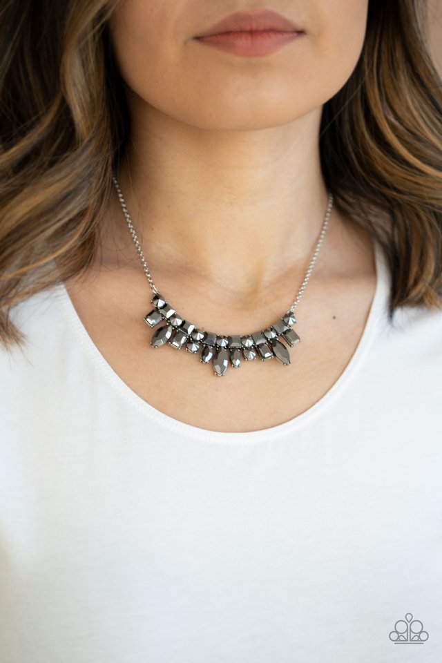 Wish Upon a ROCK STAR - Silver - Paparazzi Necklace Image