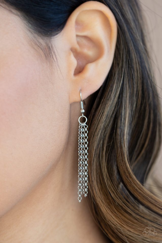 Wish Upon a ROCK STAR - Silver - Paparazzi Necklace Image