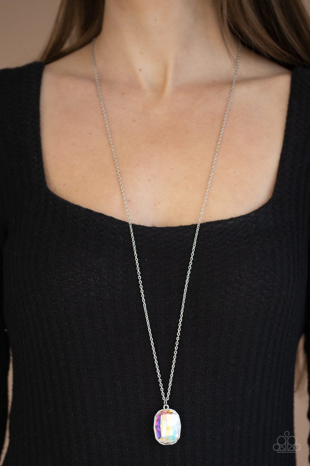 Imperfect Iridescence - Multi - Paparazzi Necklace Image