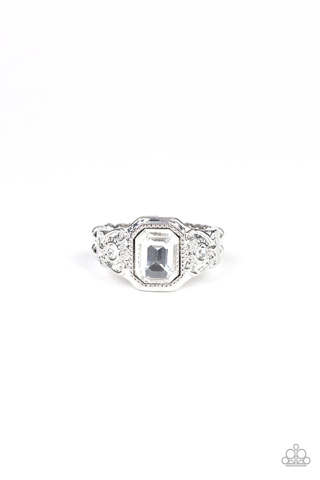 Out For The COUNTESS - White - Paparazzi Ring Image