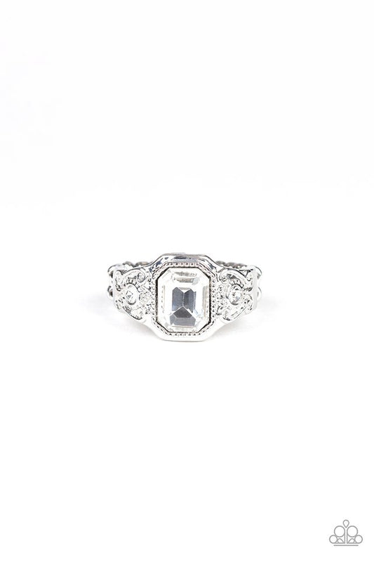 Out For The COUNTESS - White - Paparazzi Ring Image