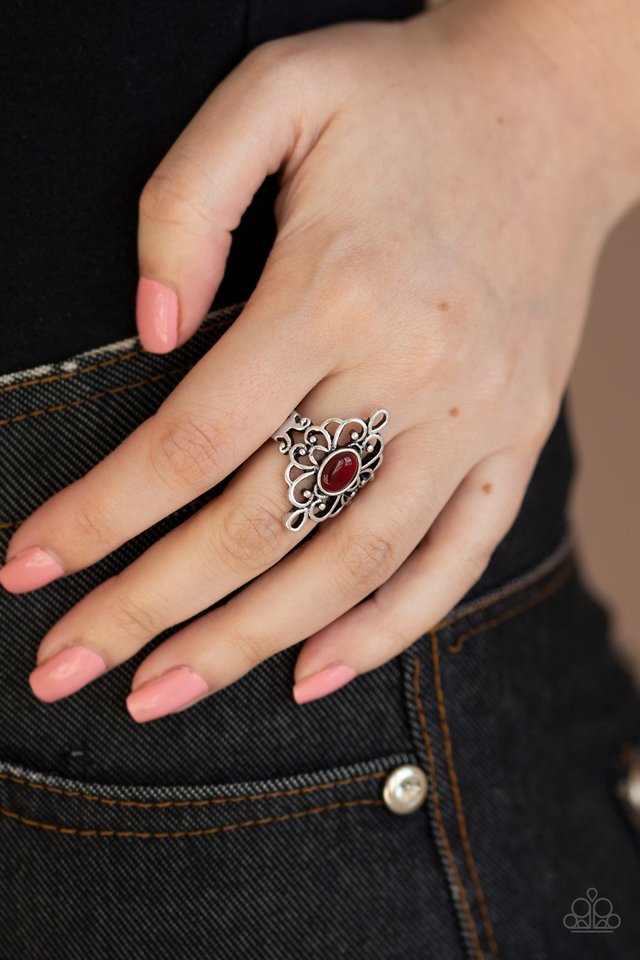 DEW Your Thing - Red - Paparazzi Ring Image