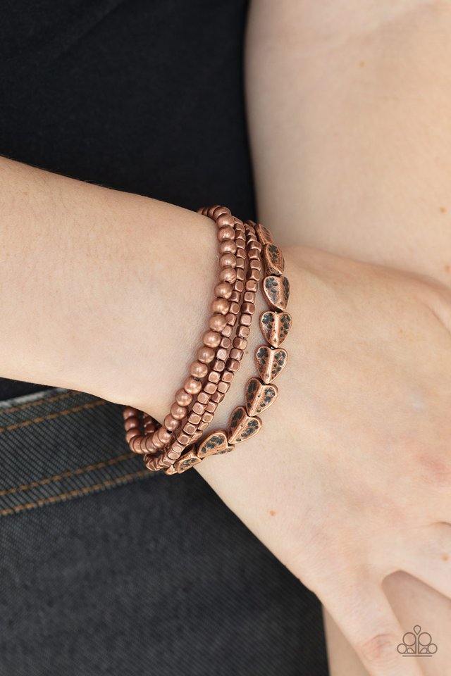 Ancient Heirloom - Copper - Paparazzi Bracelet Image