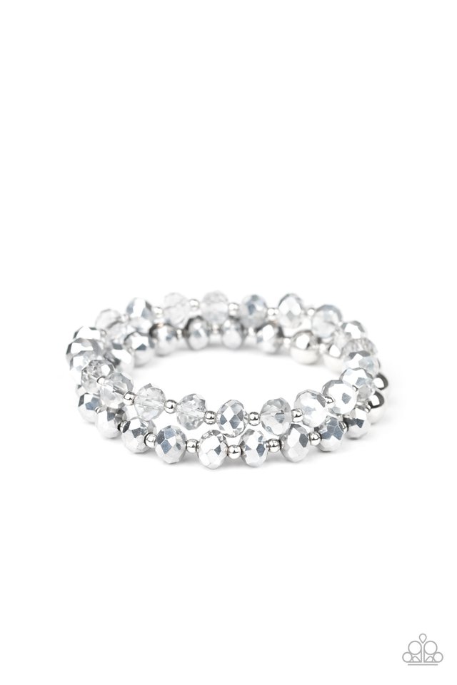 Millennial Grandeur - Silver - Paparazzi Bracelet Image