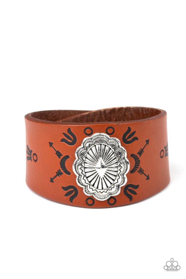 Desert Badlands - Brown - Paparazzi Bracelet Image