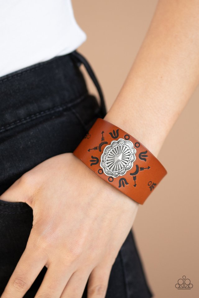 Desert Badlands - Brown - Paparazzi Bracelet Image