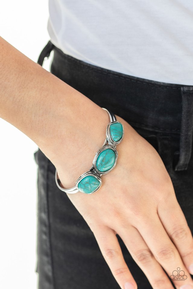 Stone Shop - Blue - Paparazzi Bracelet Image