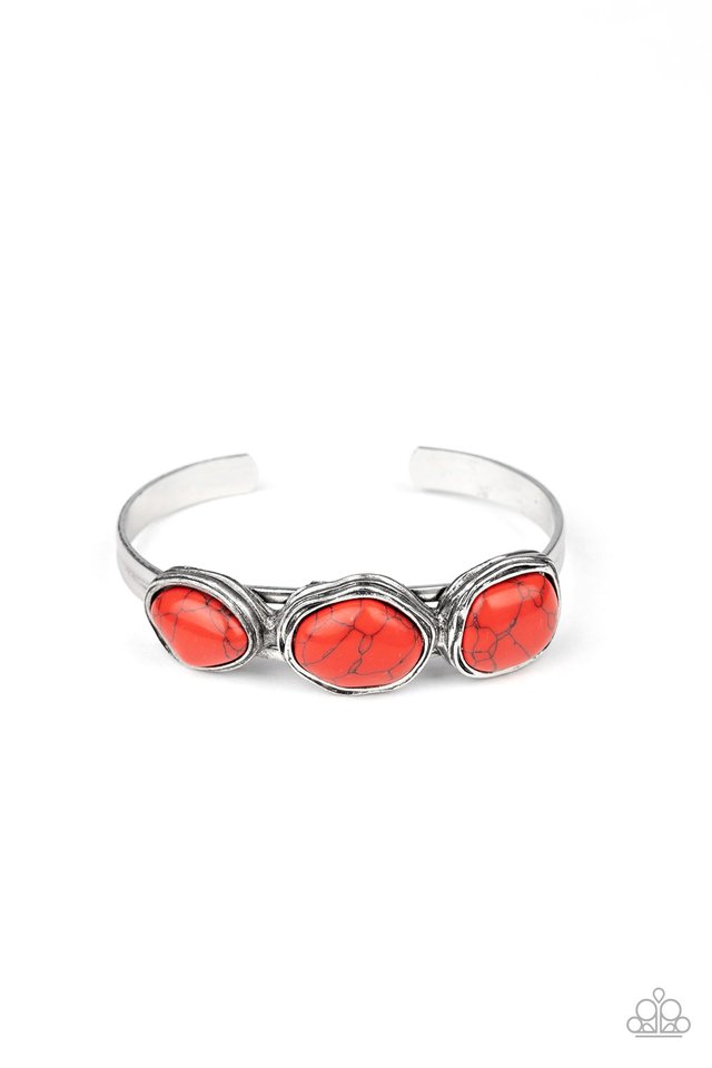 Stone Shop - Red - Paparazzi Bracelet Image
