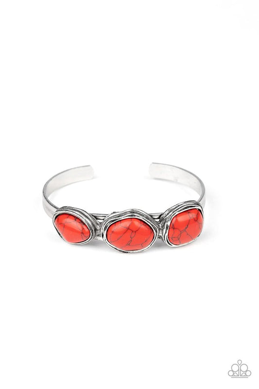 Stone Shop - Red - Paparazzi Bracelet Image