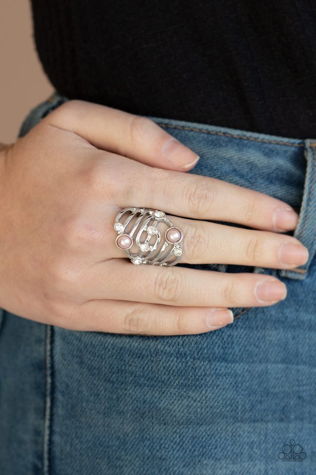 Dancing Diamonds - Pink - Paparazzi Ring Image